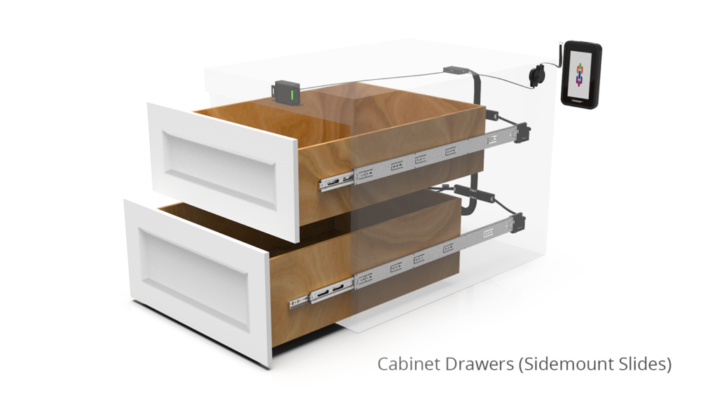 Senseon Plus Sidemount Cabinet Drawer